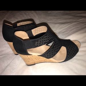 Black Life Stride Wedges Size 9